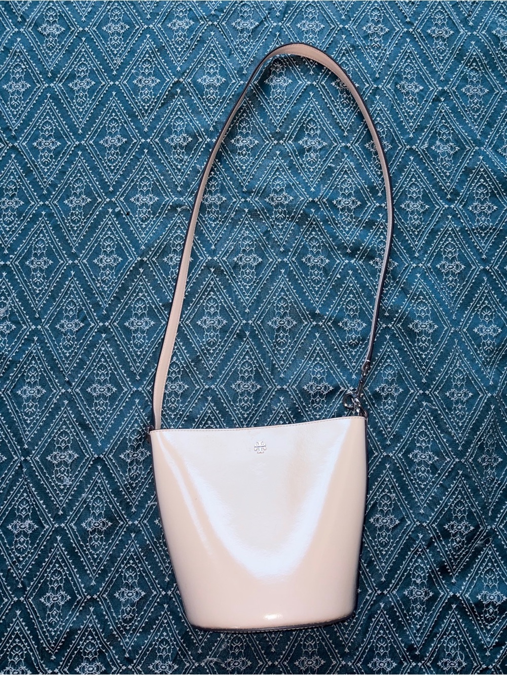 Tory Burch Blake Patent Bucket Bag